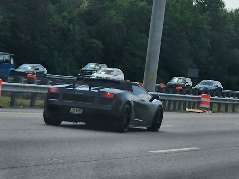 Lamborghini Gallardo spotted in Wilmington