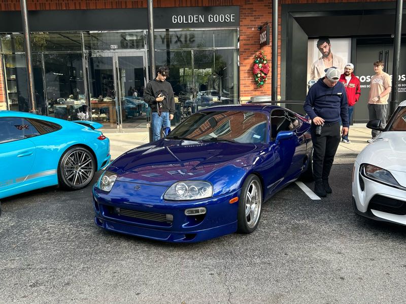 Toyota Supra spotted in The Woodlands