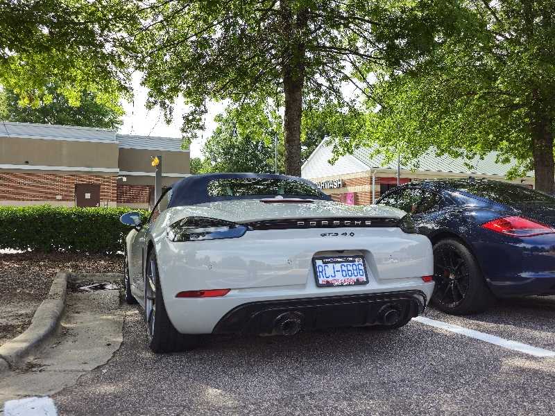 Porsche 718 Boxster GTS 4.0 spotted in Raleigh