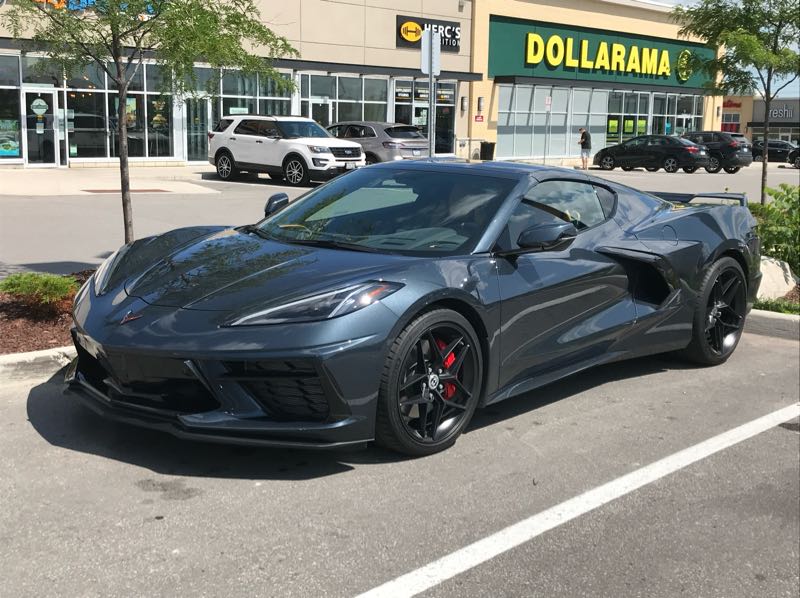 Chevrolet Corvette spotted in Newmarket