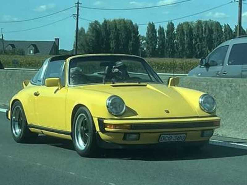Porsche 911 Targa spotted in Gent