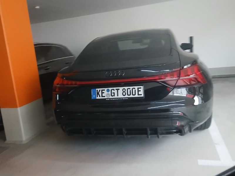 Audi e-tron GT (2021) spotted in Kempten (Allgäu), Germany