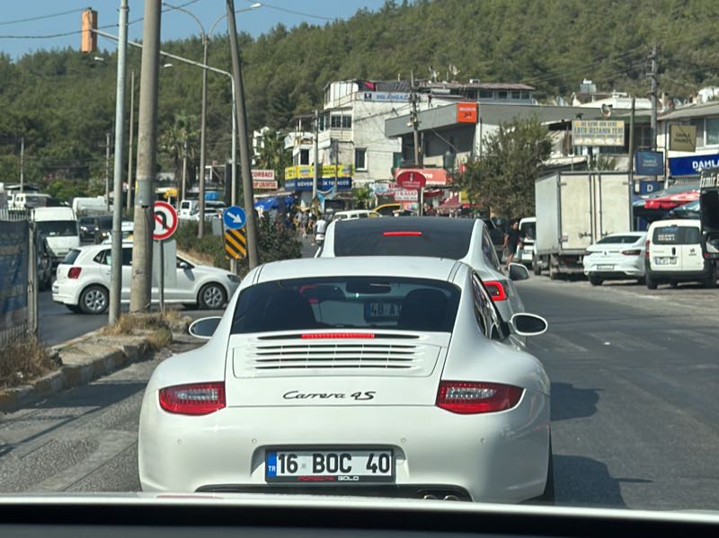 Porsche 911 Carrera 4S spotted in Bodrum
