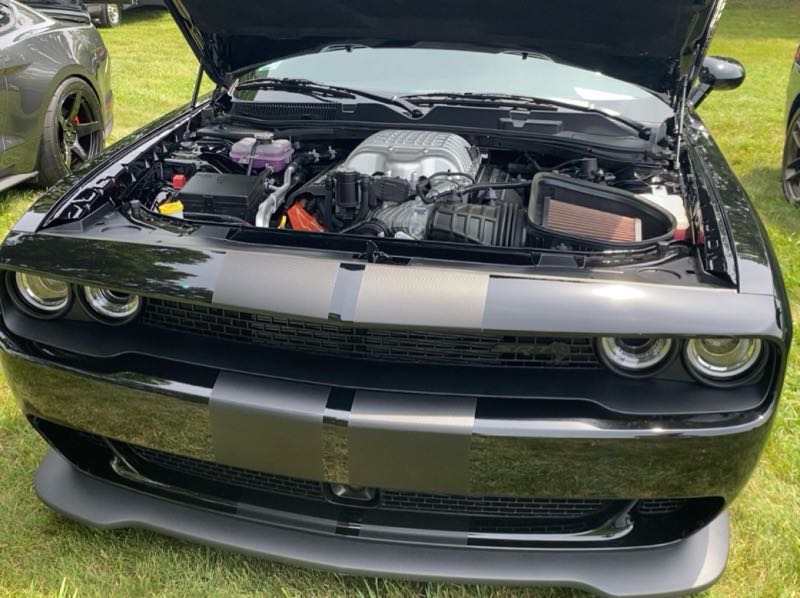 Dodge Challenger Hellcat spotted in Worcester