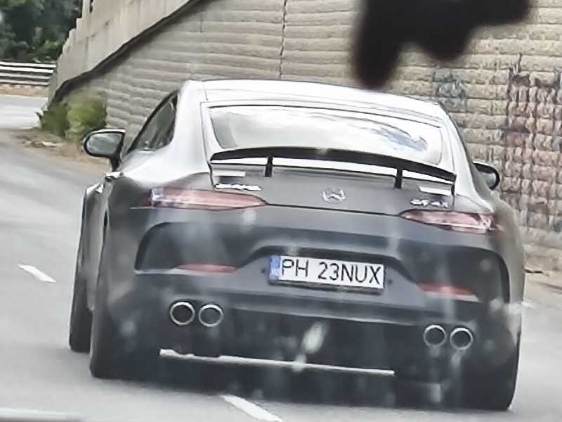Mercedes-Benz AMG GT spotted in Veliko Tŭrnovo