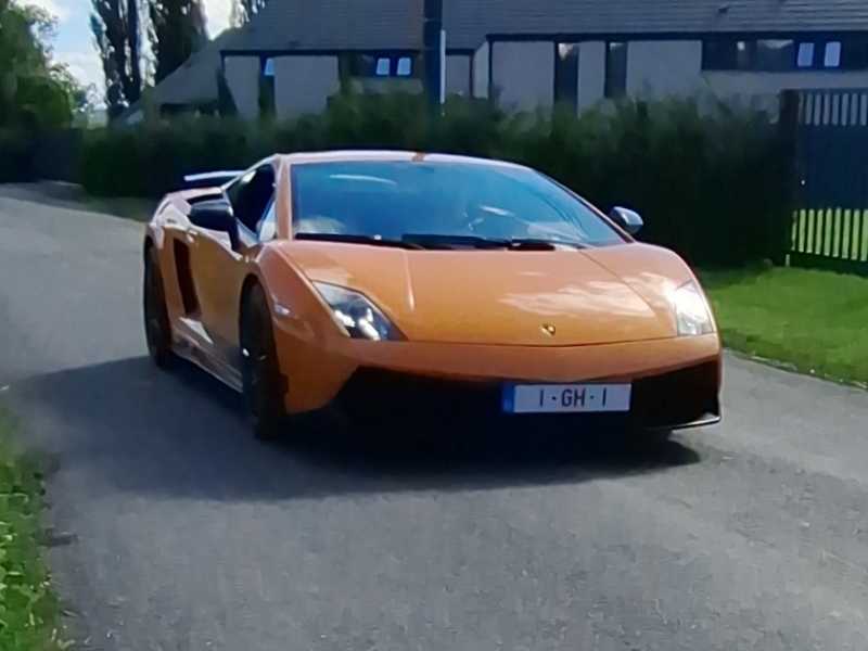 Lamborghini Gallardo spotted in Lierneux