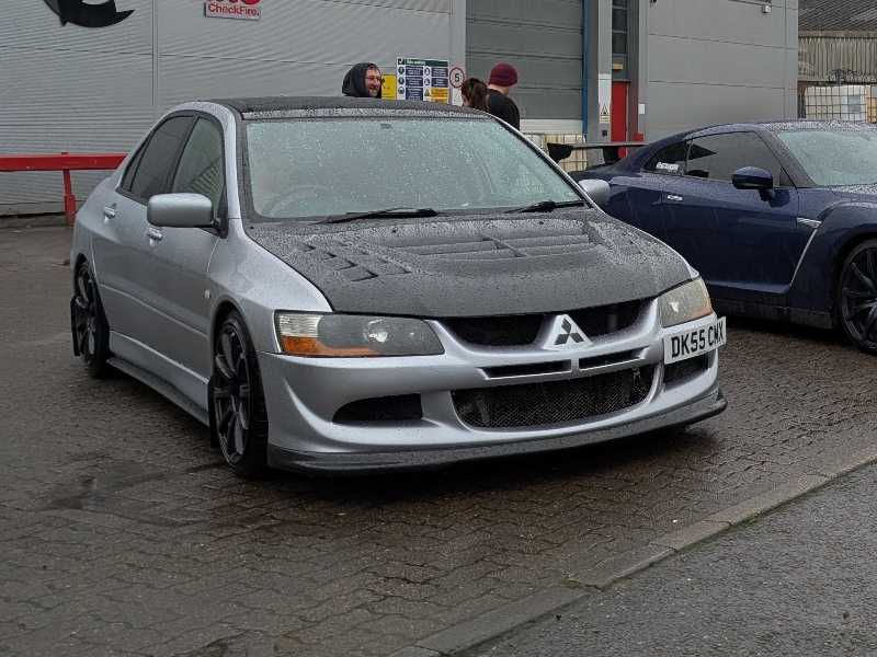 Mitsubishi Lancer Evolution (2005) spotted in Cardiff, United Kingdom