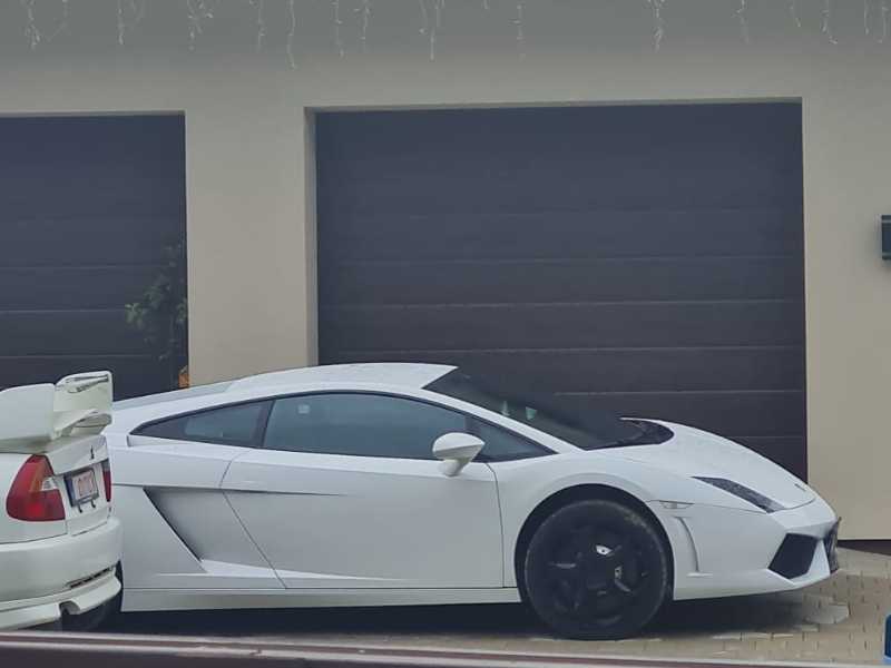 Lamborghini Gallardo spotted in Jelgava