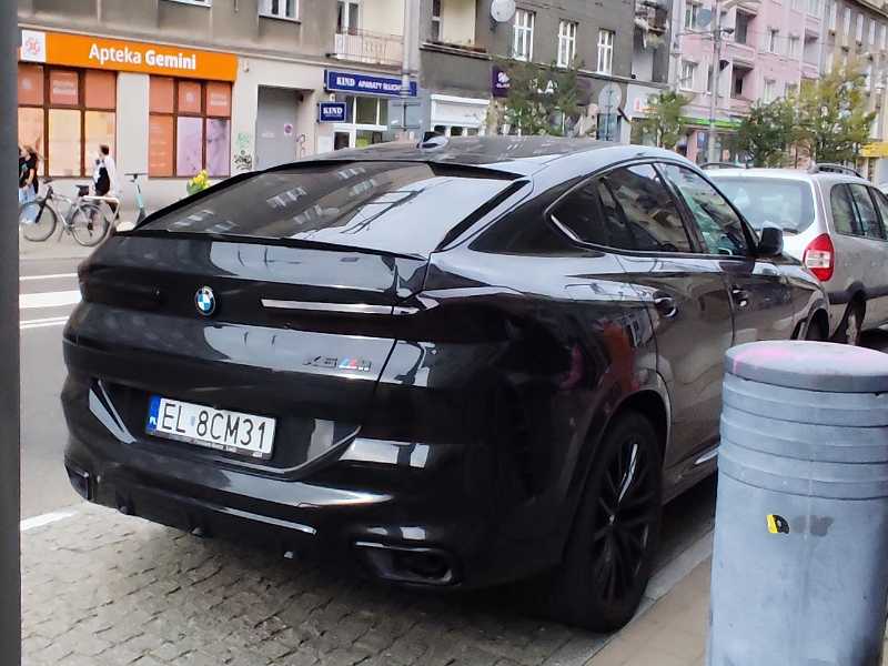 BMW X6 M spotted in Gdynia