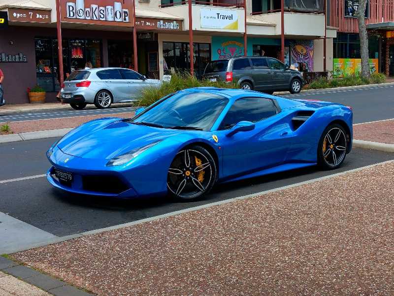 Ferrari 488 GTB spotted in Margaret River