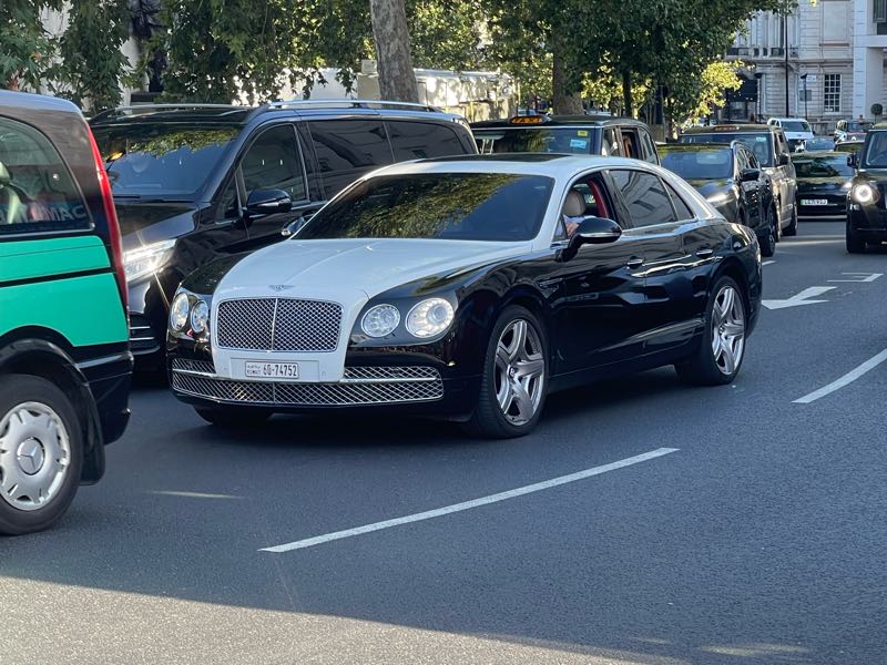 Bentley Flying Spur spotted in London, United Kingdom
