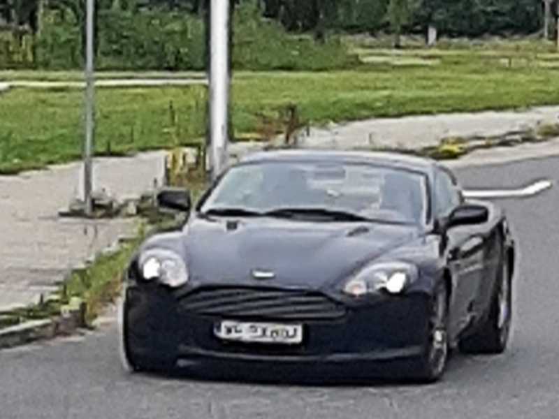 Aston Martin DB9 (2004) spotted in Katowice, Poland