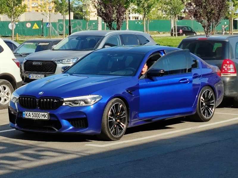 BMW M5 spotted in Chernihiv