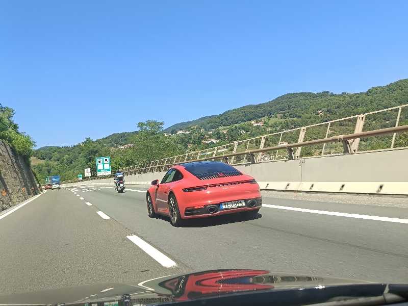 Porsche 911 spotted in Ventimiglia