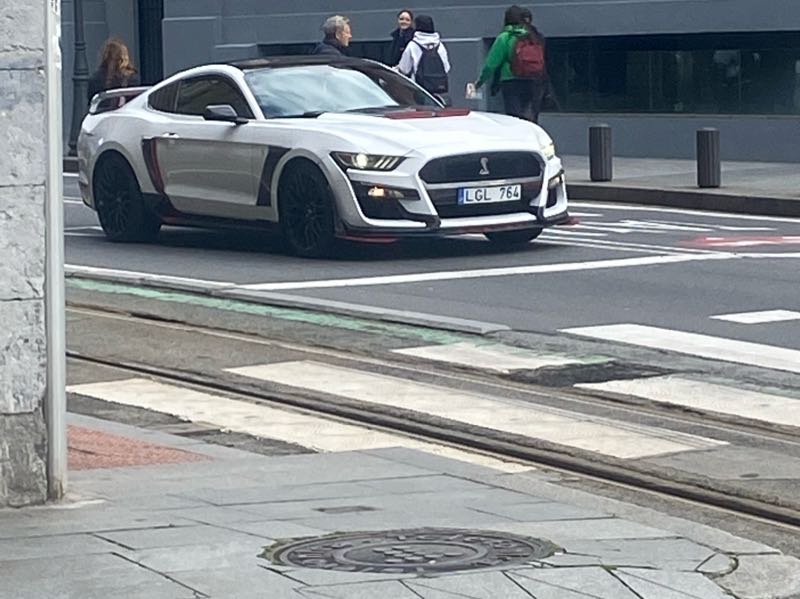 Ford Mustang Shelby GT500 spotted in Bilbao