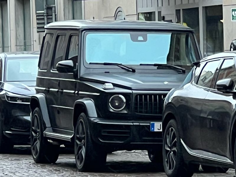 Mercedes-Benz G-Class spotted in Jönköping