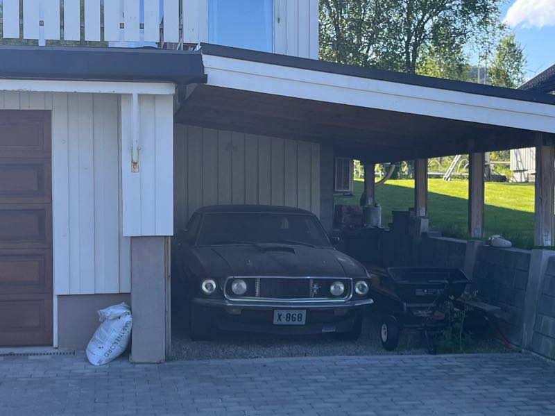 Ford Mustang spotted in Sortland