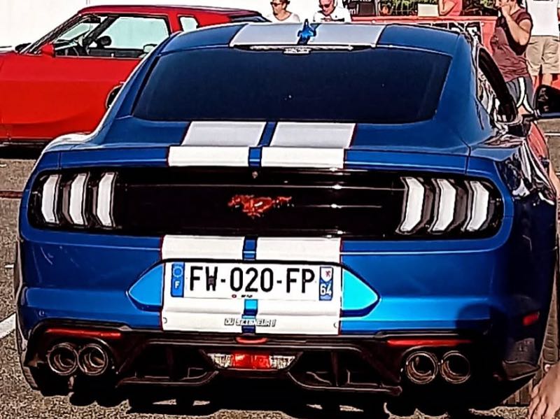 Ford Mustang GT350 spotted in Tarnos