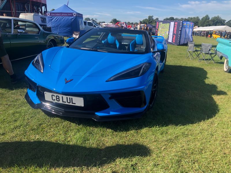 Chevrolet Corvette C8 (2020) spotted in Stevenage, United Kingdom