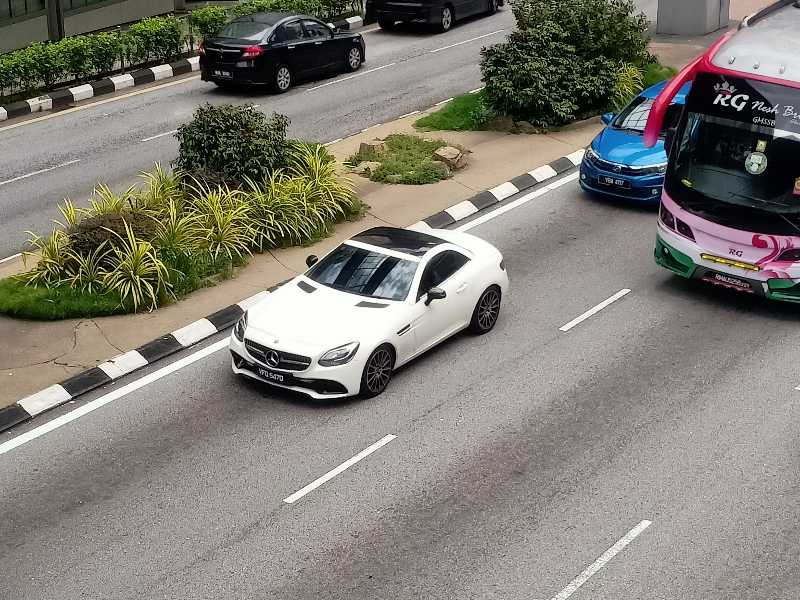 Mercedes-Benz SLS AMG (2024) spotted in Kuala Lumpur, Malaysia