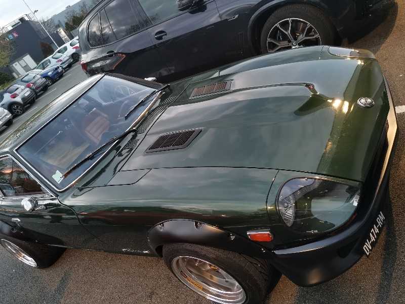 Datsun 240Z (1970) spotted in Belford, United Kingdom