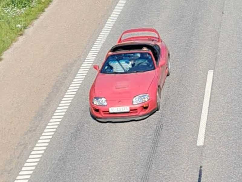Toyota Supra spotted in Århus