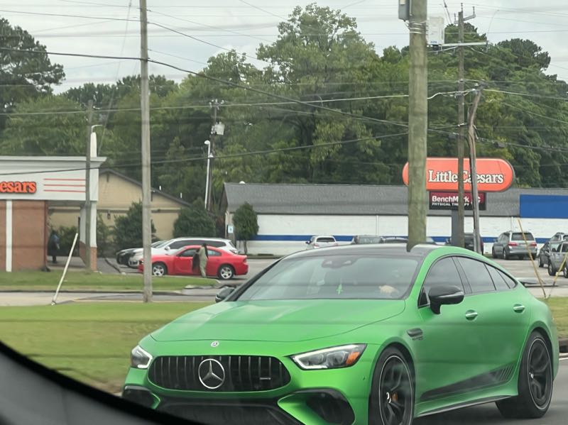 Mercedes-Benz AMG GT spotted in East Chattanooga