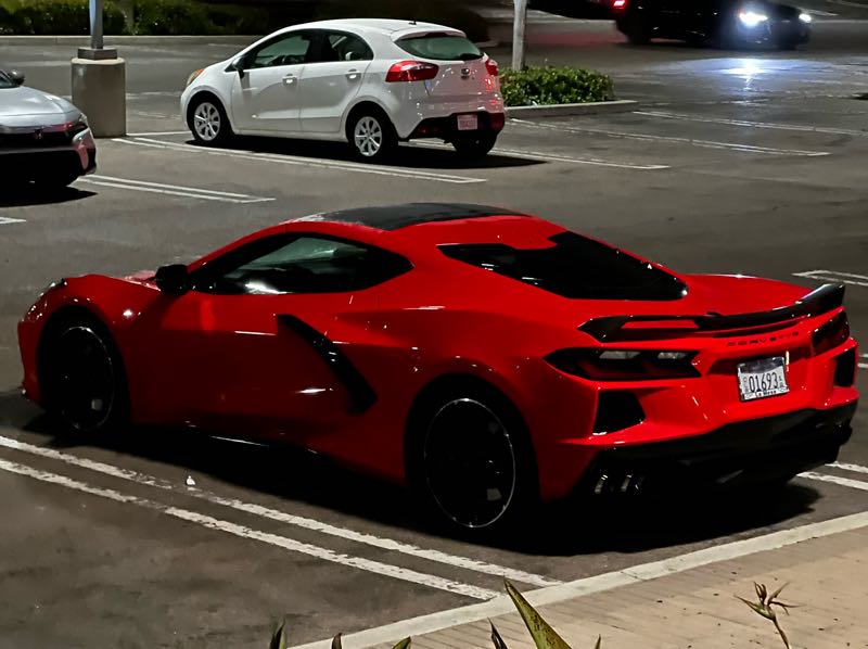 Chevrolet Corvette C8 spotted in San Diego