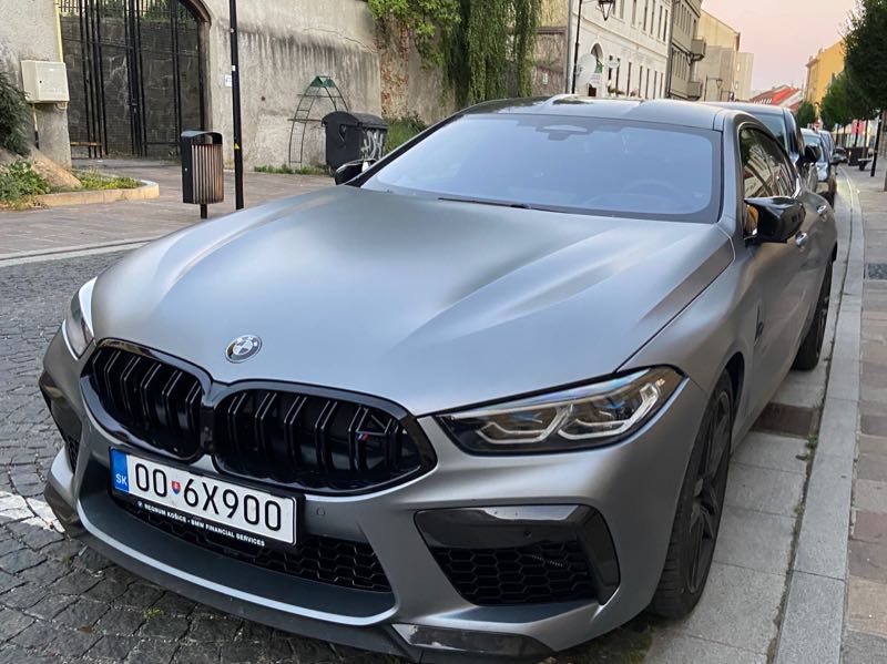 BMW M8 spotted in Prešov