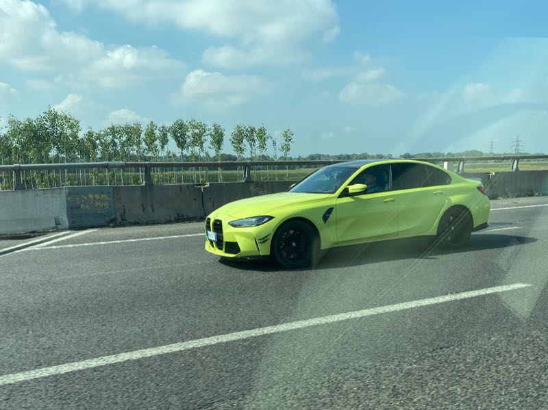 BMW M3 (2021) spotted in Modena, Italy
