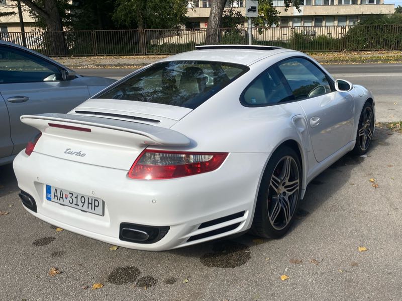 Porsche 911 Turbo spotted in Trnava