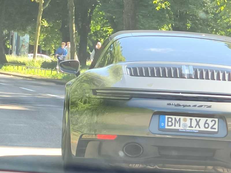 Porsche 911 GT3 (2022) spotted in Grevenbroich, Germany