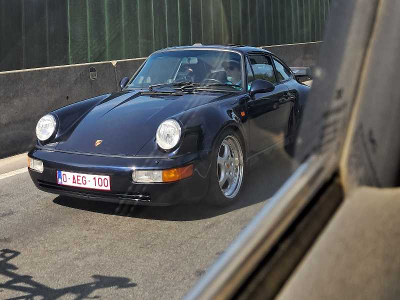 Porsche 911 (1995) spotted in Kortrijk, Belgium