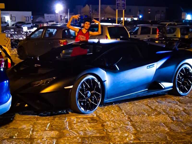 Lamborghini Huracán spotted in Gallipoli