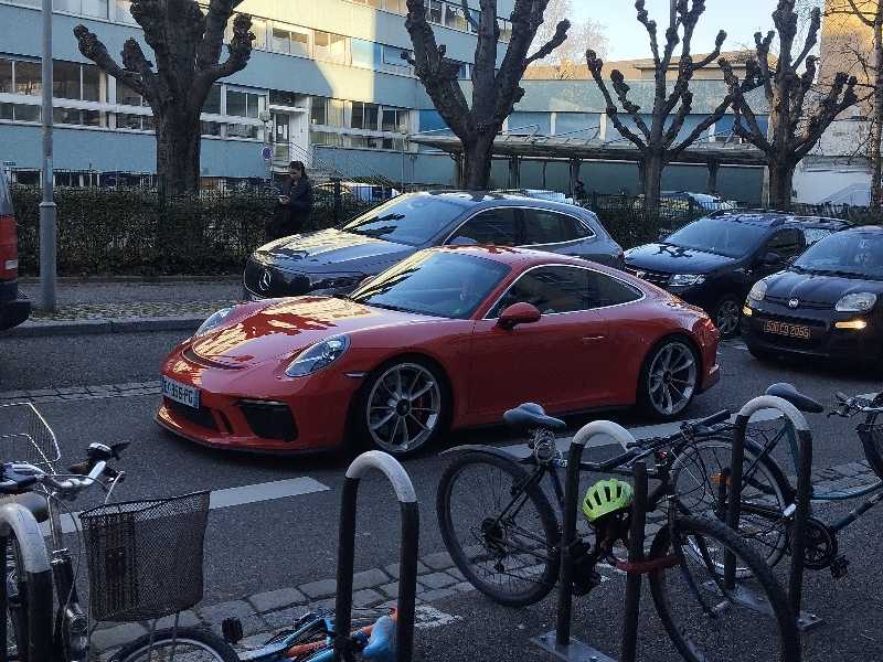 Porsche 911 (2017) spotted in Strasbourg, France
