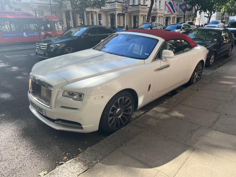 Rolls-Royce Dawn spotted in Roubaix