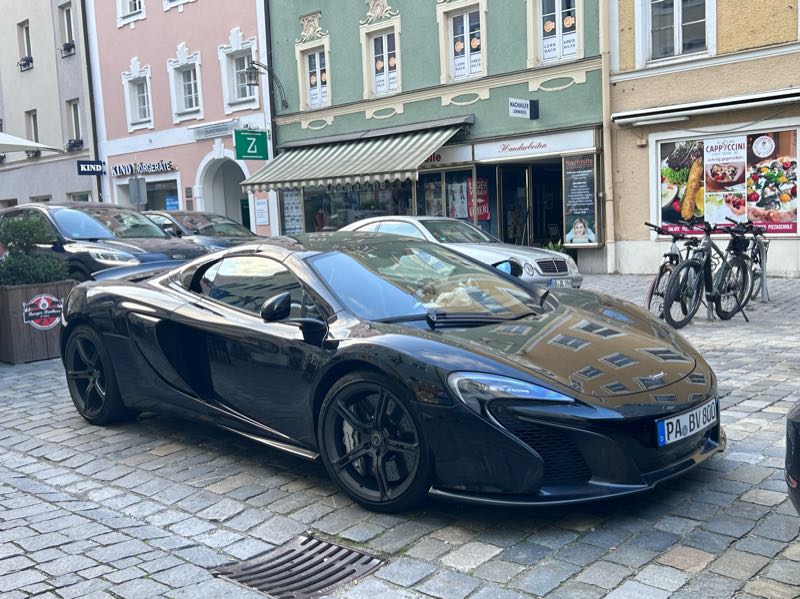 McLaren 650S spotted in Schwandorf in Bayern