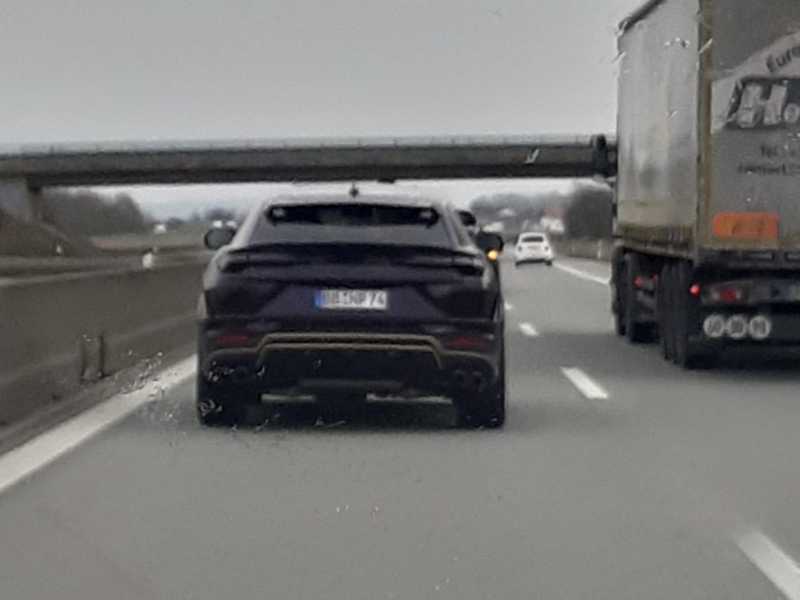 Lamborghini Urus spotted in Altötting