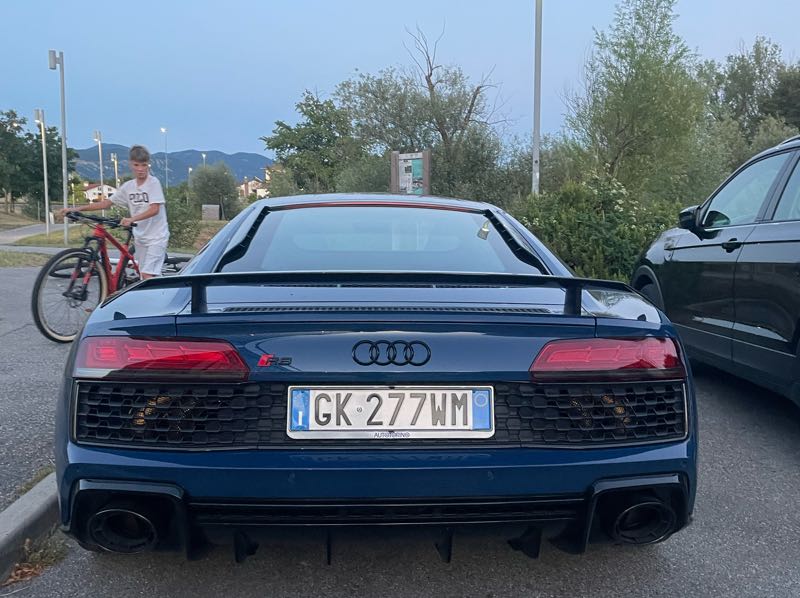 Audi R8 spotted in Nova Gorica