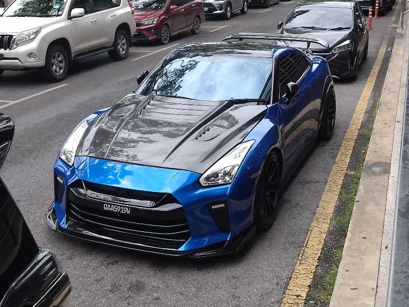Nissan GT-R spotted in Miri