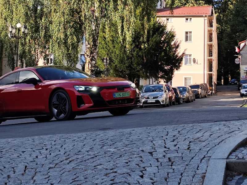 Audi e-tron GT (2021) spotted in Lądek-Zdrój, Poland