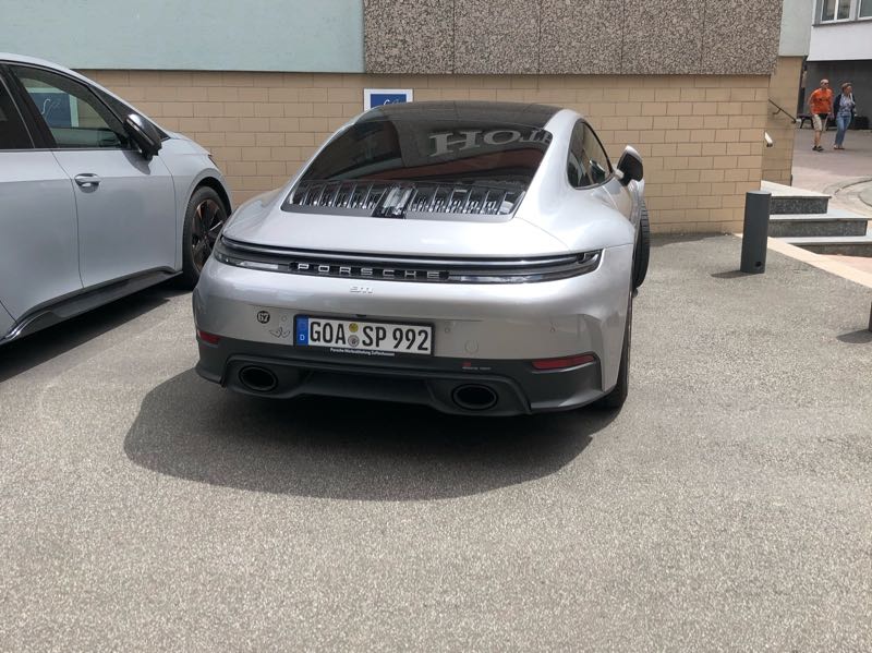 Porsche 911 spotted in Koblenz