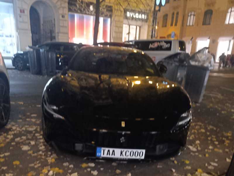 Ferrari Roma (2020) spotted in Prague, Czechia