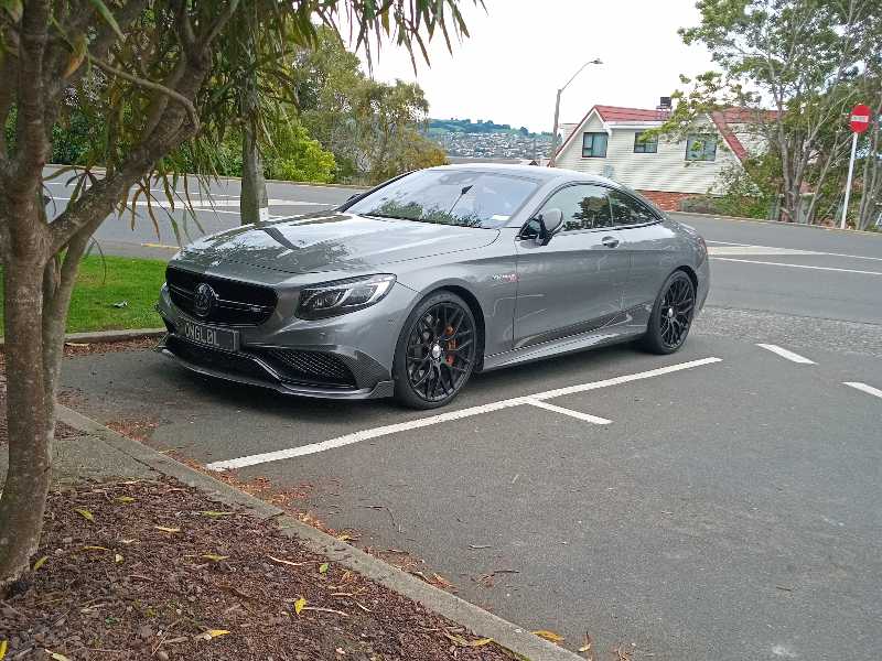 Mercedes-Benz S63 AMG Coupe spotted in Dunedin