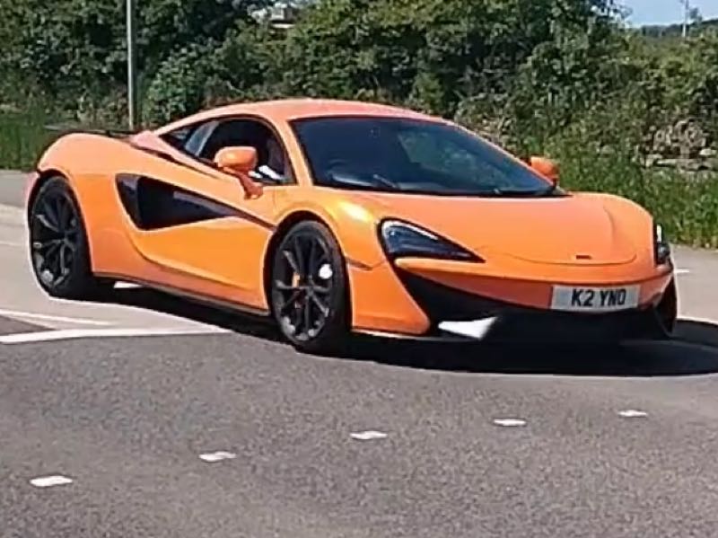 McLaren 570S spotted in Bodmin
