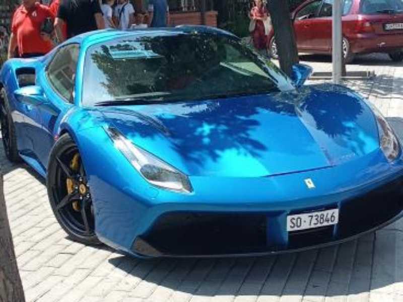Ferrari 488 GTB spotted in Kumanovo
