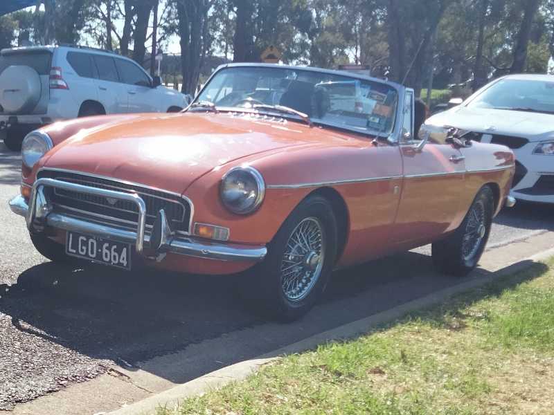 MG MGB Roadster spotted in Bairnsdale