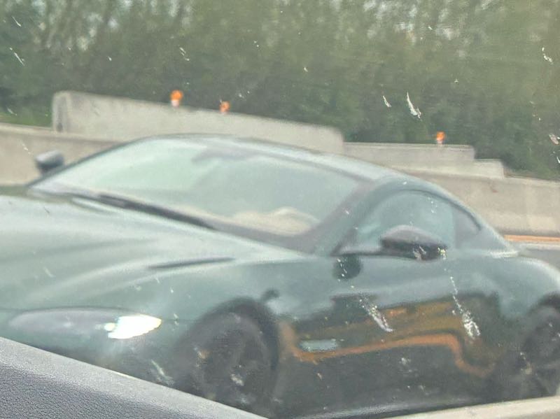 Aston Martin Vantage spotted in Roeselare