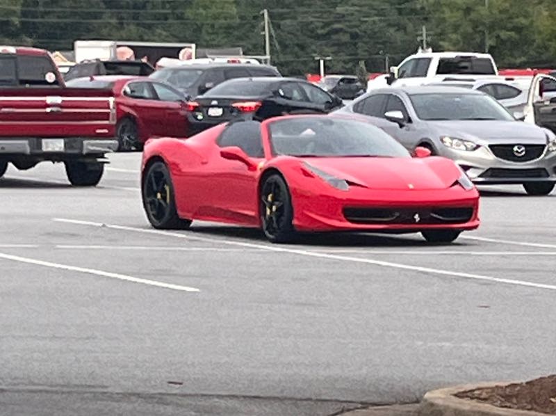 Ferrari 458 Spider spotted in Giddings