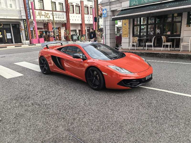 McLaren MP4-12C (2012) spotted in Singapore, Singapore